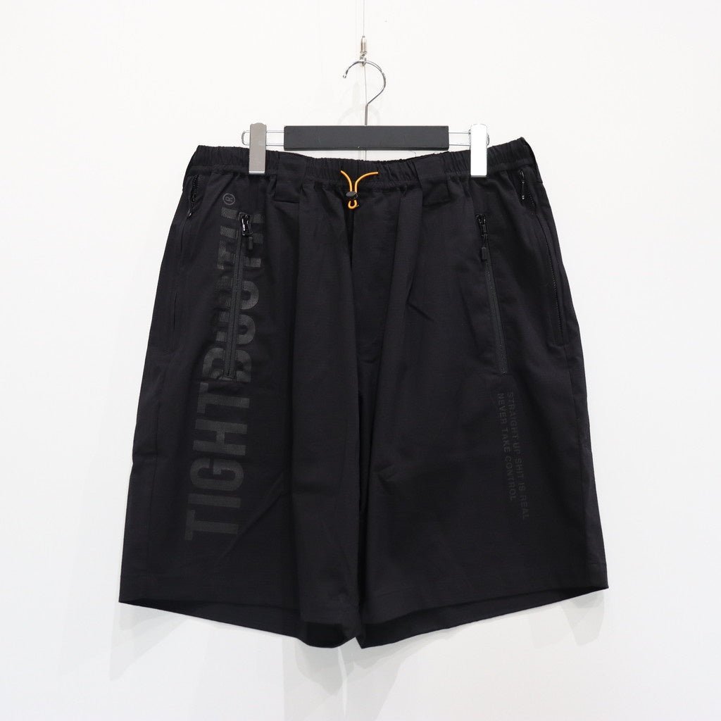 LABEL LOGO 衝浪短褲 #黑色 [SU25-B07]