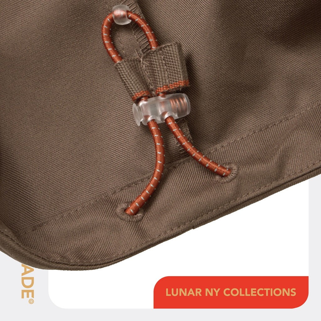 Lunar 26 - Utility Ruched Work Pants #Dust [GOOPI-26SS-FEB-01]