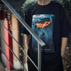 THE DARK KNIGHT TRILOGY | CREW NECK T-SHIRT ( TYPE-2 ) #BLACK [TDKT-WM-TEE02]