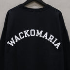 TIM LEHI | CREW NECK SWEAT SHIRT (TYPE-2) #BLACK [24FW-WMC-SS19]