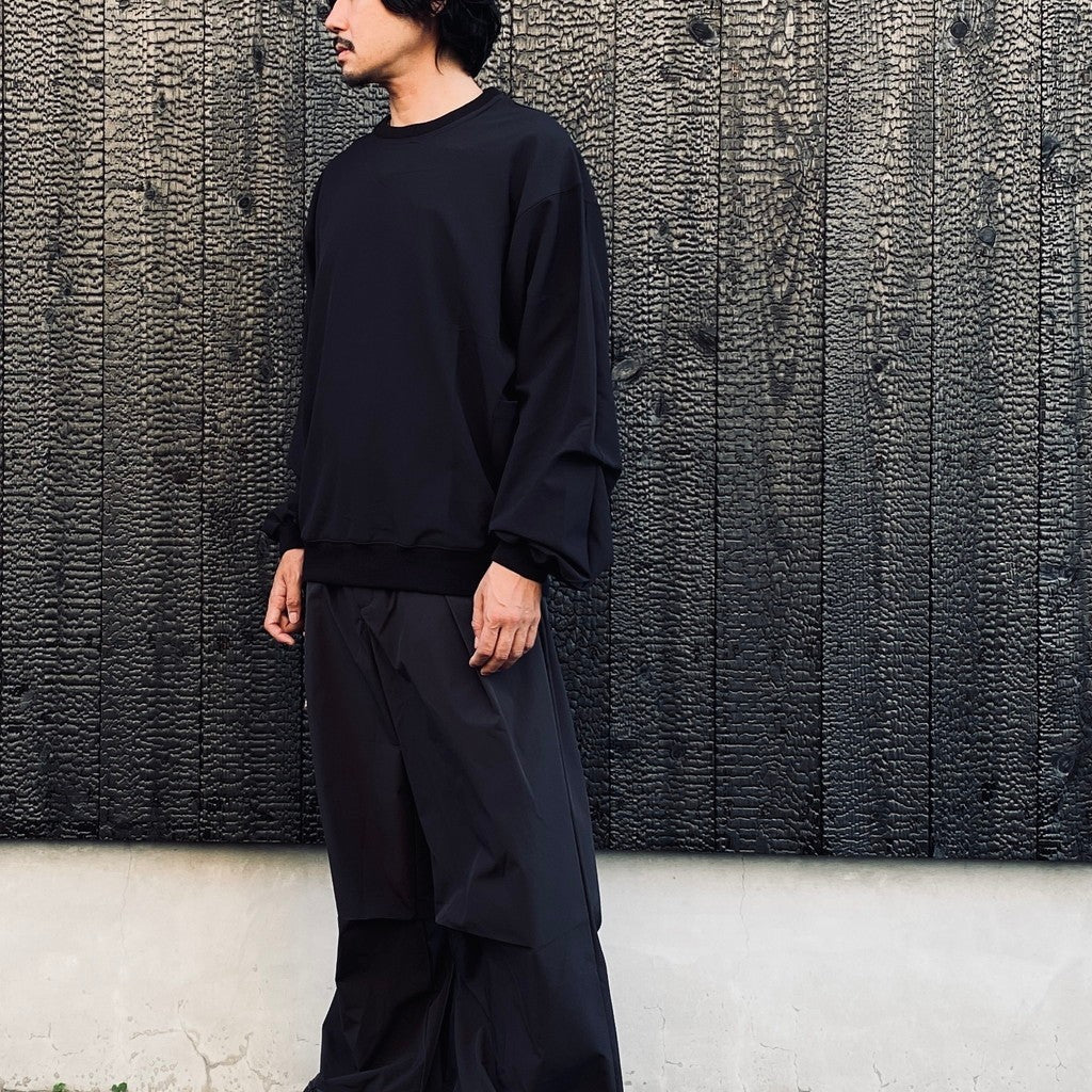 EVD3 Oversized Crewneck #Black [GOOPI-26AW-SEP-03]