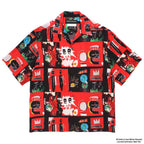 JEAN-MICHEL BASQUIAT | S/S HAWAIIAN SHIRT ( TYPE-2 ) #ONE [BASQUIAT-WM-HI26]