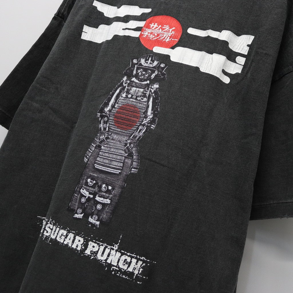 サムライチャンプルー | S/S T-Shirt (MUGEN / JIN) #BLACK