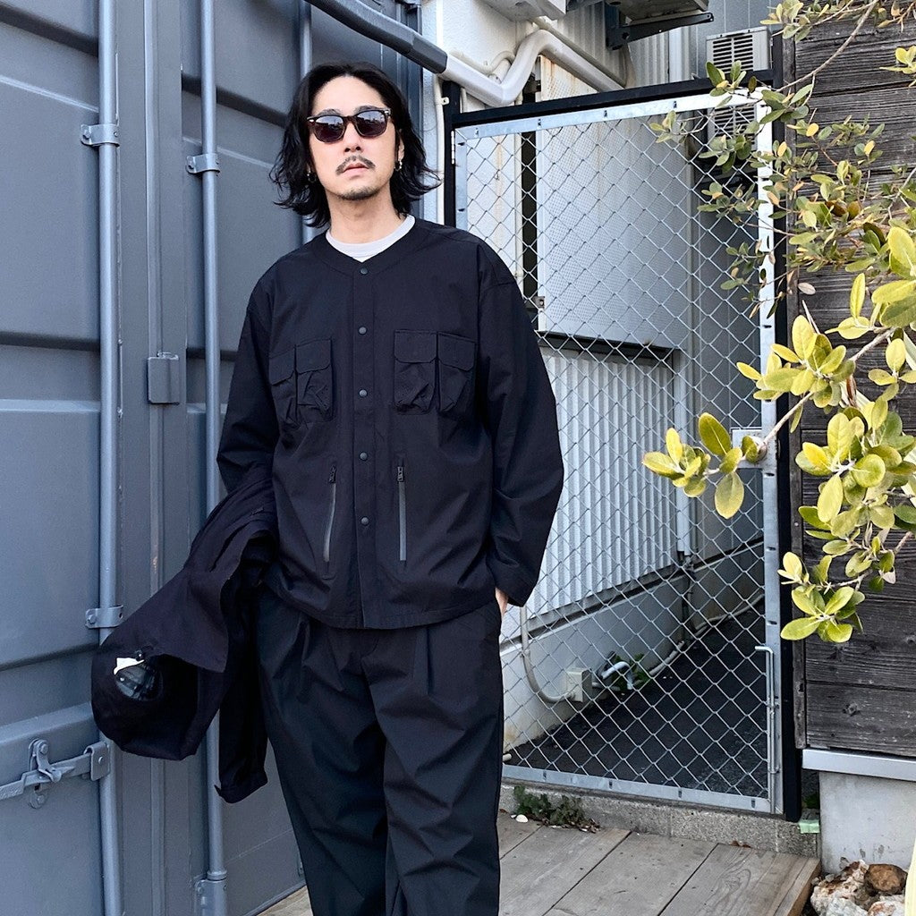 PERTEX WATERPROOF TECHNICAL CARDIGAN #BLACK [FPA02241U0003]