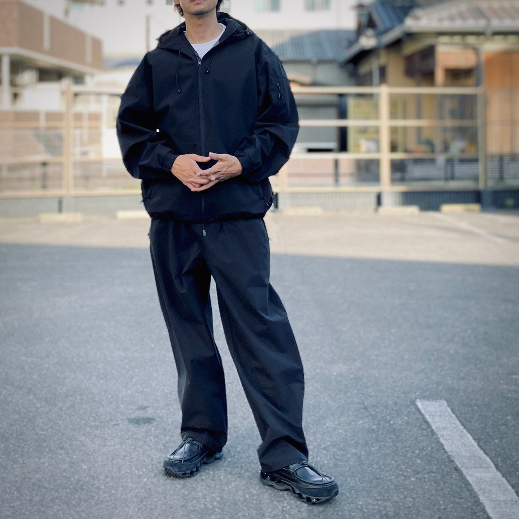 3LAYER ZIP POCKET PANTS #BLACK [HOD25AW3LZPPT]