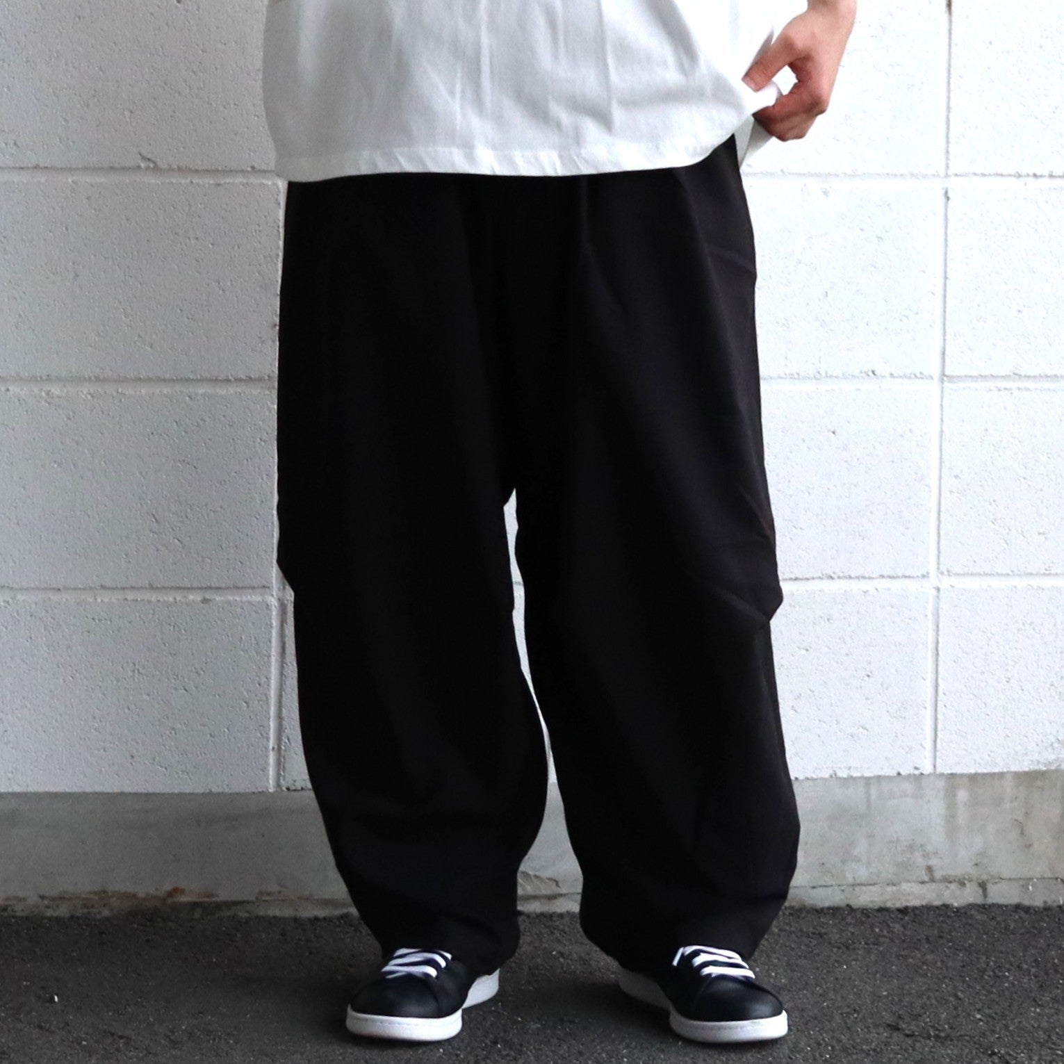 TRO BALLOON PANTS #Black [SU25-B09]