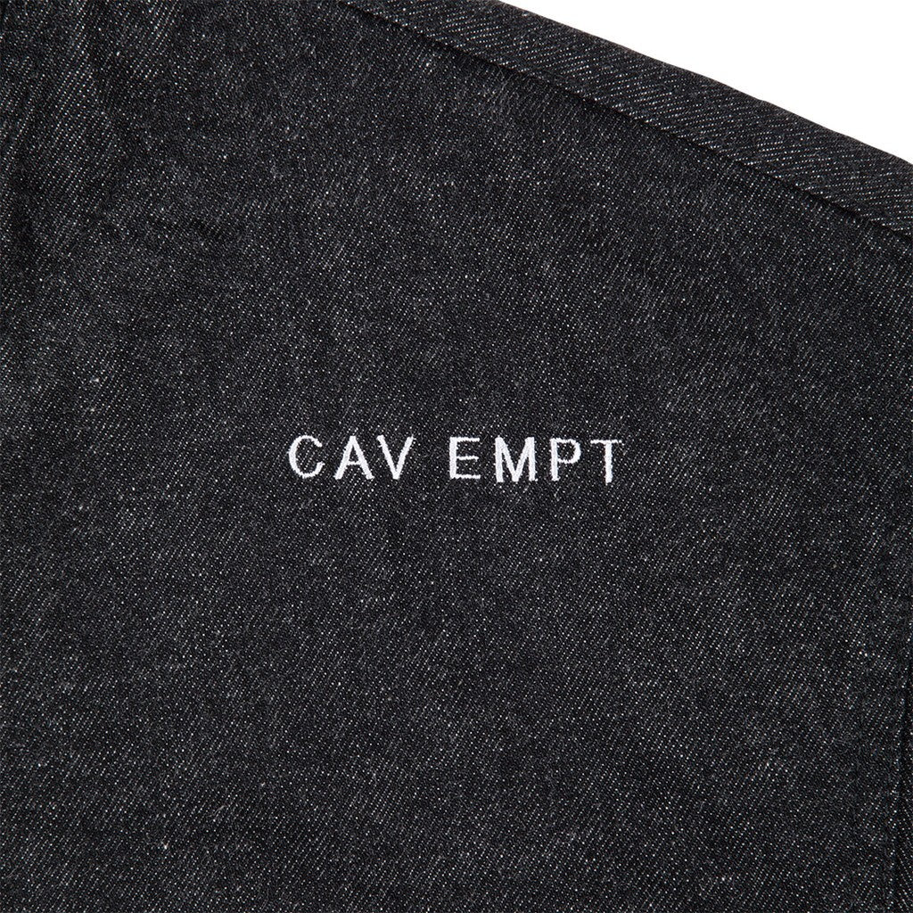 DBL FLAP ZIP JACKET #BLACK [CES27JK06]