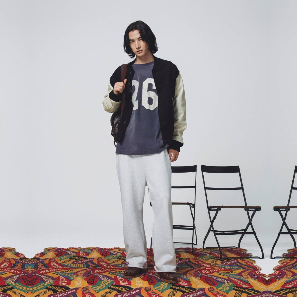 BOAT CLUB SWEAT PANTS #M.GRAY [BWU-BCSP]
