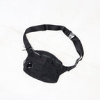 NYLON B LENS WAISTBAG #BLACK 999 [20CMAC043A-005269G]