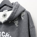 WORN-OUT 「RHCP ASTERISK」 HOODY #CHARCOAL [tl24f042]