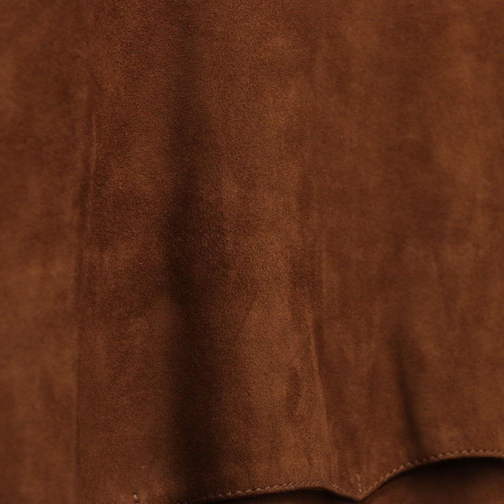 BARACUTA | G9 SUEDE LEATHER HARRINGTON JACKET #BROWN [25FW-WMO-BC01]
