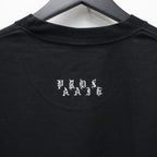 WASHED HEAVY WEIGHT CREW NECK LONG SLEEVE T-SHIRT ( TYPE-2 ) #BLACK [26FW-WMT-LT02]