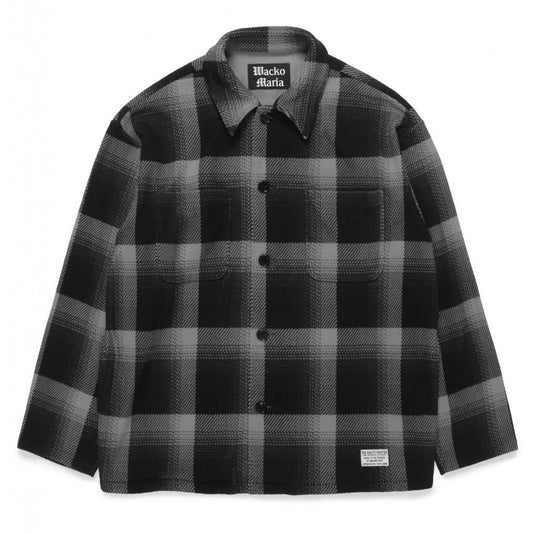 FLEECE SHIRT ( TYPE-1 ) #CHARCOAL [24FW-WMO-BL24]