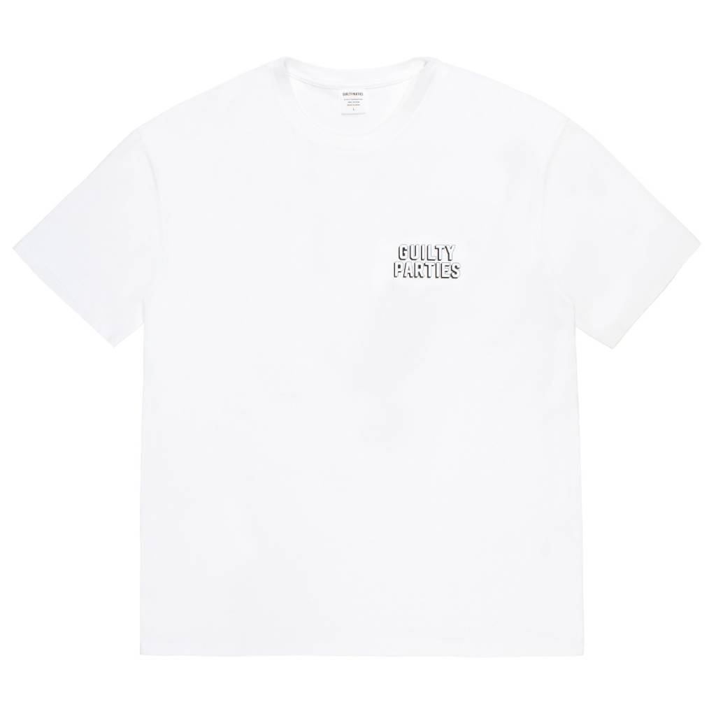 WASHED HEAVY WEIGHT CREW NECK T-SHIRT ( TYPE-8 ) #WHITE [26SS-WMT-WT09]
