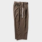 TRO BAGGY SLACKS #Charcoal [SU26-B09]