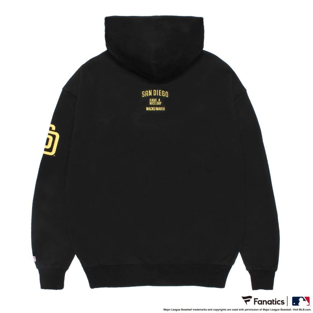 MLB | SD | HEAVY WEIGHT PULLOVER HOODED SWEAT SHIRT ( TYPE-3 ) #BLACK [MLB-WM-SS03]