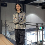 PYTHON KNIT POLO SHIRT #BEIGE [24FW-WMK-KN14]