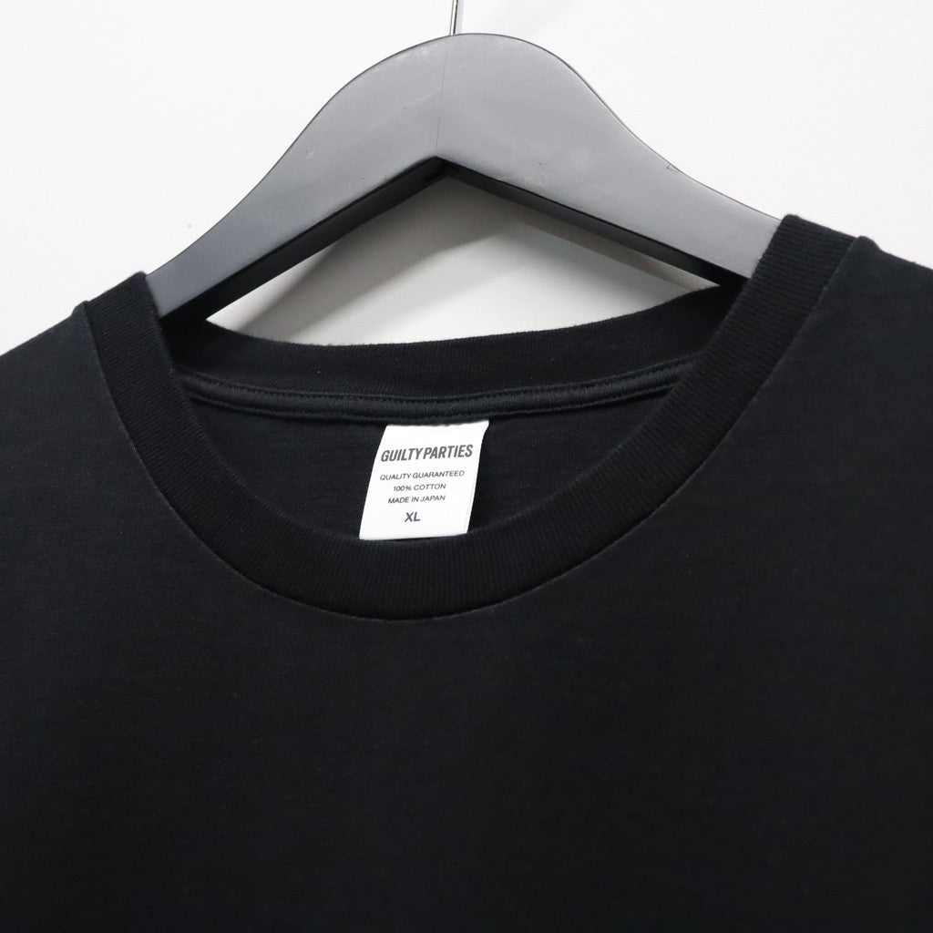 WASHED HEAVY WEIGHT CREW NECK T-SHIRT ( TYPE-7 ) #BLACK [26SS-WMT-WT08]