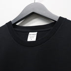 WASHED HEAVY WEIGHT CREW NECK T-SHIRT ( TYPE-7 ) #BLACK [26SS-WMT-WT08]