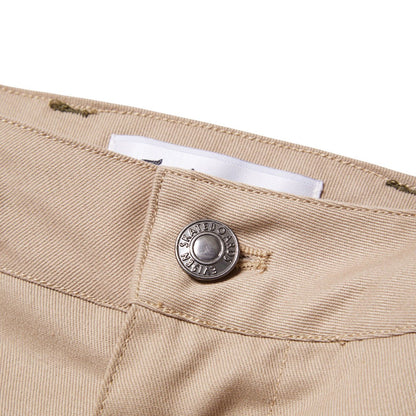 TWILL BOHEMIAN PANTS #BEIGE [24FW-B06]