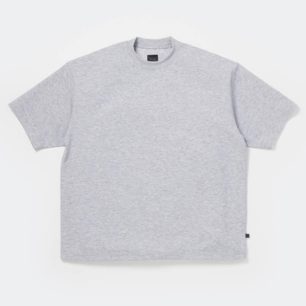 TECH DRAWSTRING TEE S/S #HEATHER GRAY [BE-32026W]