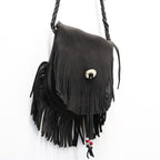 Early Morning | DOUBLE FRINGE SHOULDER #BLACK [EM2653403]