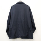 TECH LOOSE 2B JACKET FLANNEL & TECH EASY TROUSERS FLANNEL #D.NAVY [BJ-32026W / BP-39026W]