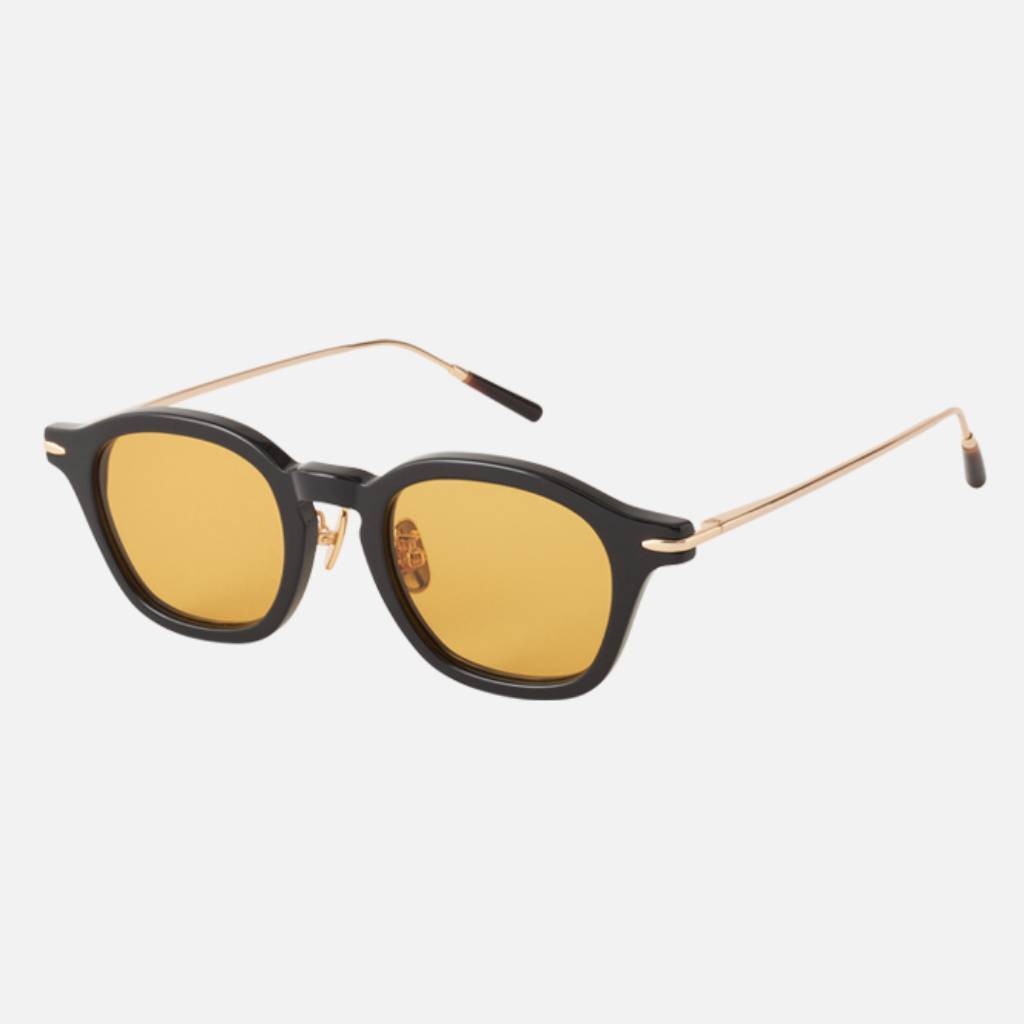 BYRNE #SHINY BLACK - GOLD / MUSTARD [BYRNE-SHBLK-GLD-MUSTARD]