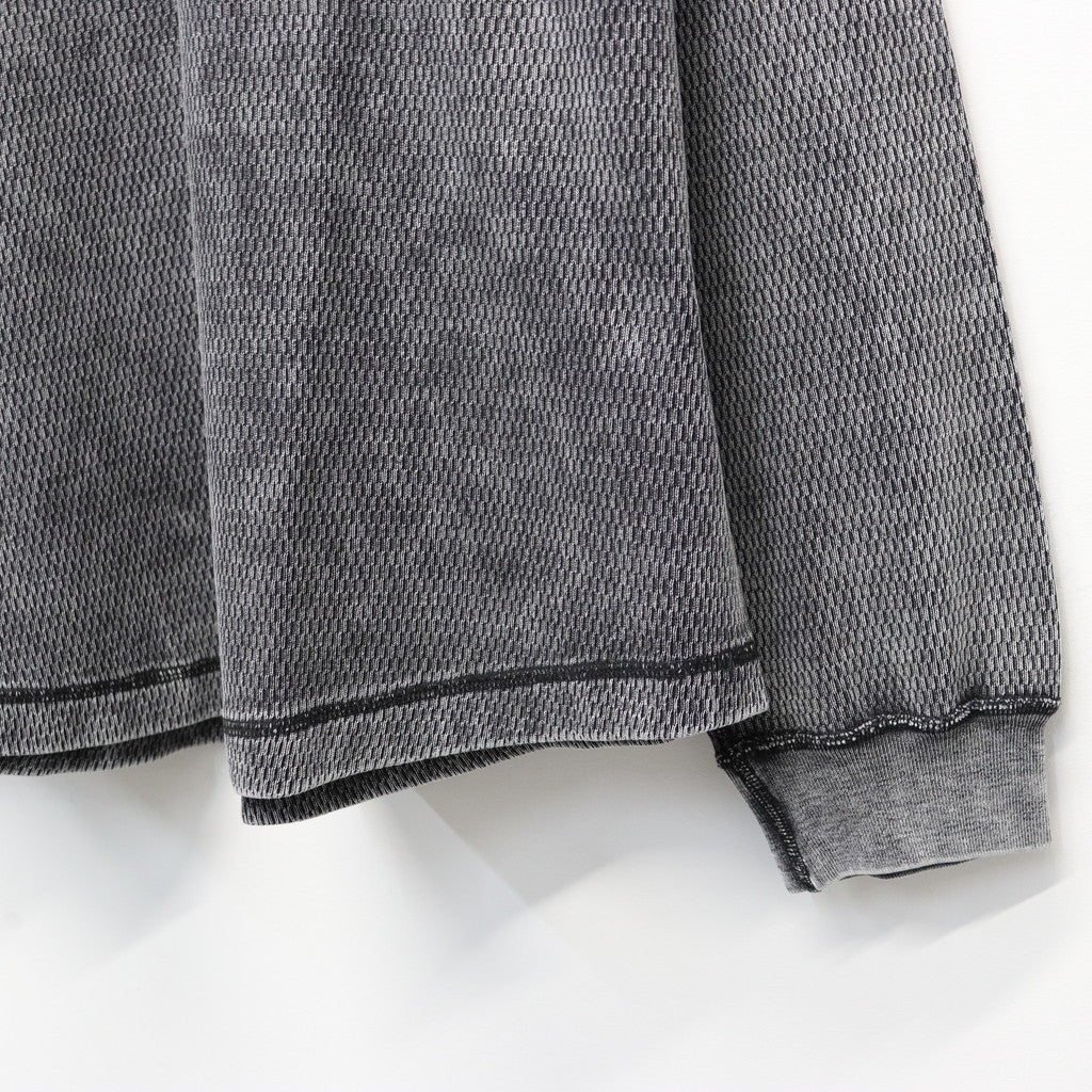 THERMAL CREWNECK #BLACK [GH5F009]