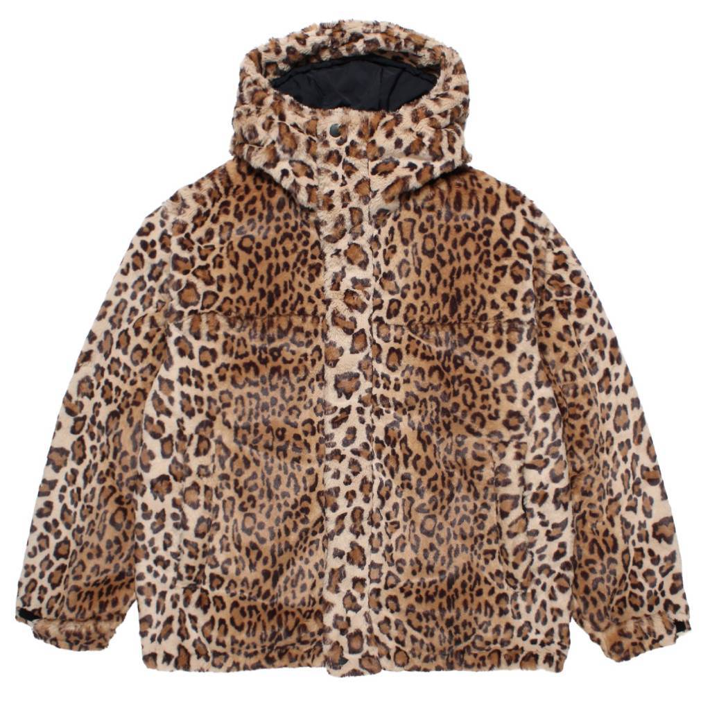 NANGA | LEOPARD FUR MOUNTAIN PARKA #BEIGE [26FW-WMO-NA09]