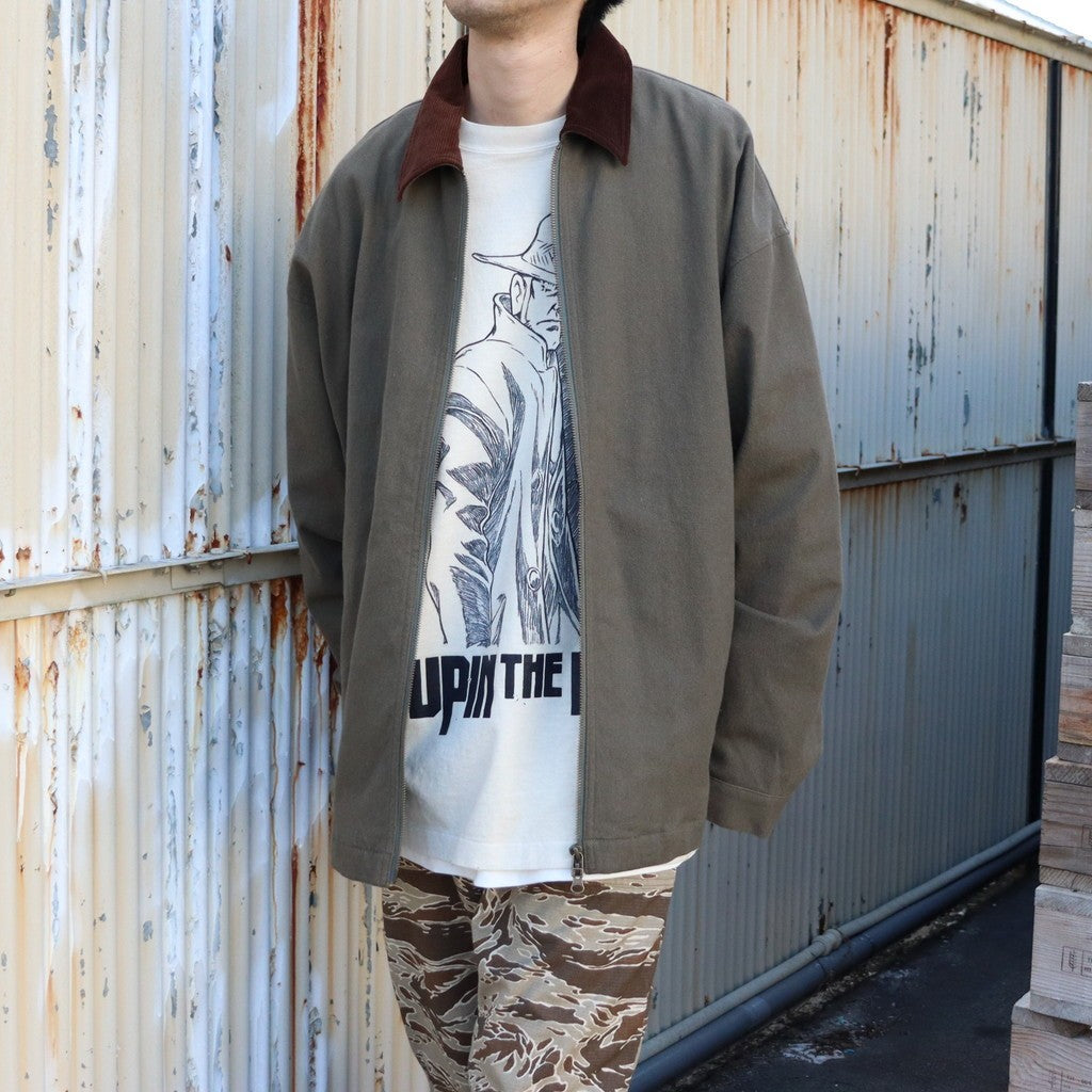 LUPIN THE 3rd | S/S T-Shirt (ZENIGATA / LUPIN) #WHITE [TLPM25AM002]