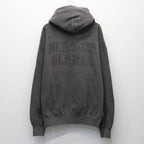 WASHED MIDDLE WEIGHT FULL ZIP HOODED SWEAT SHIRT #GRAY [26SS-WMC-SS04]