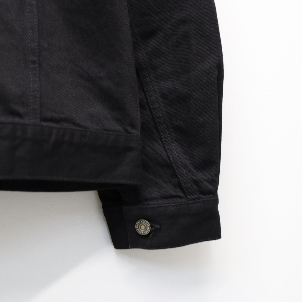 TRUCKER JACKET #BLACK [25FW-WMO-BL20]