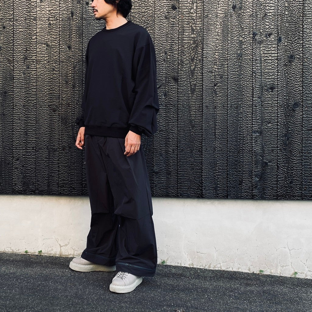 EVD3 Oversized Crewneck #Black [GOOPI-26AW-SEP-03]