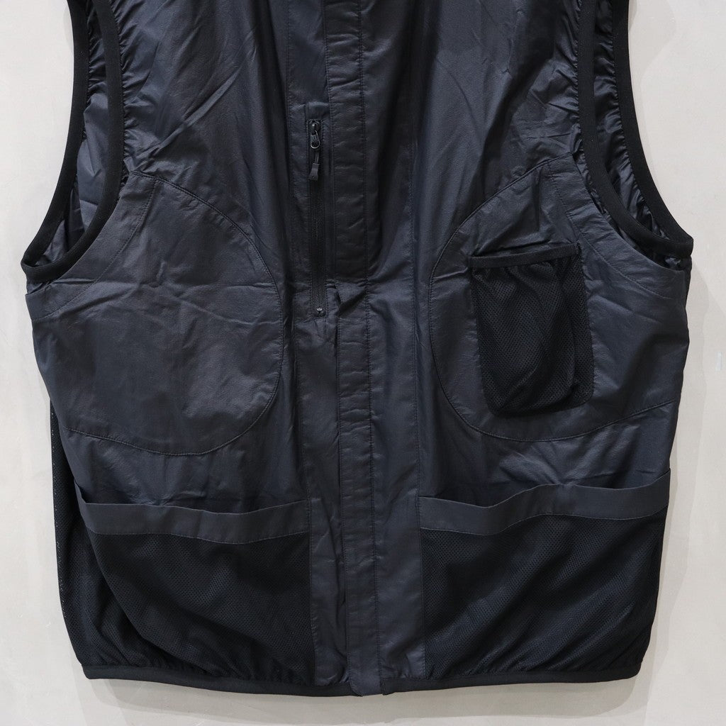 TECH REVERSIBLE WIND SHIELD VEST #BLACK [BJ-23024]