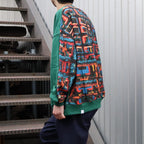 JULIEN CARD CREWNECK #Green [26SS-SW01]