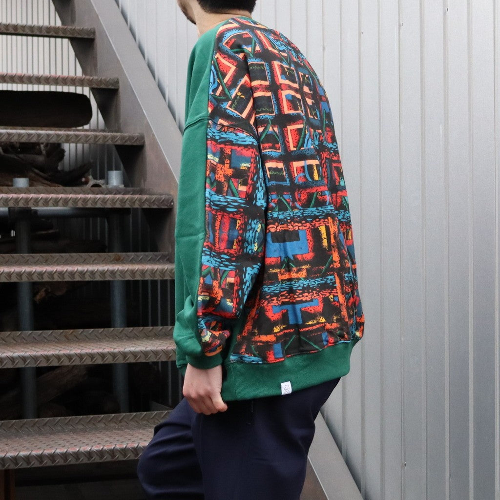 JULIEN CARD CREWNECK #Green [26SS-SW01]