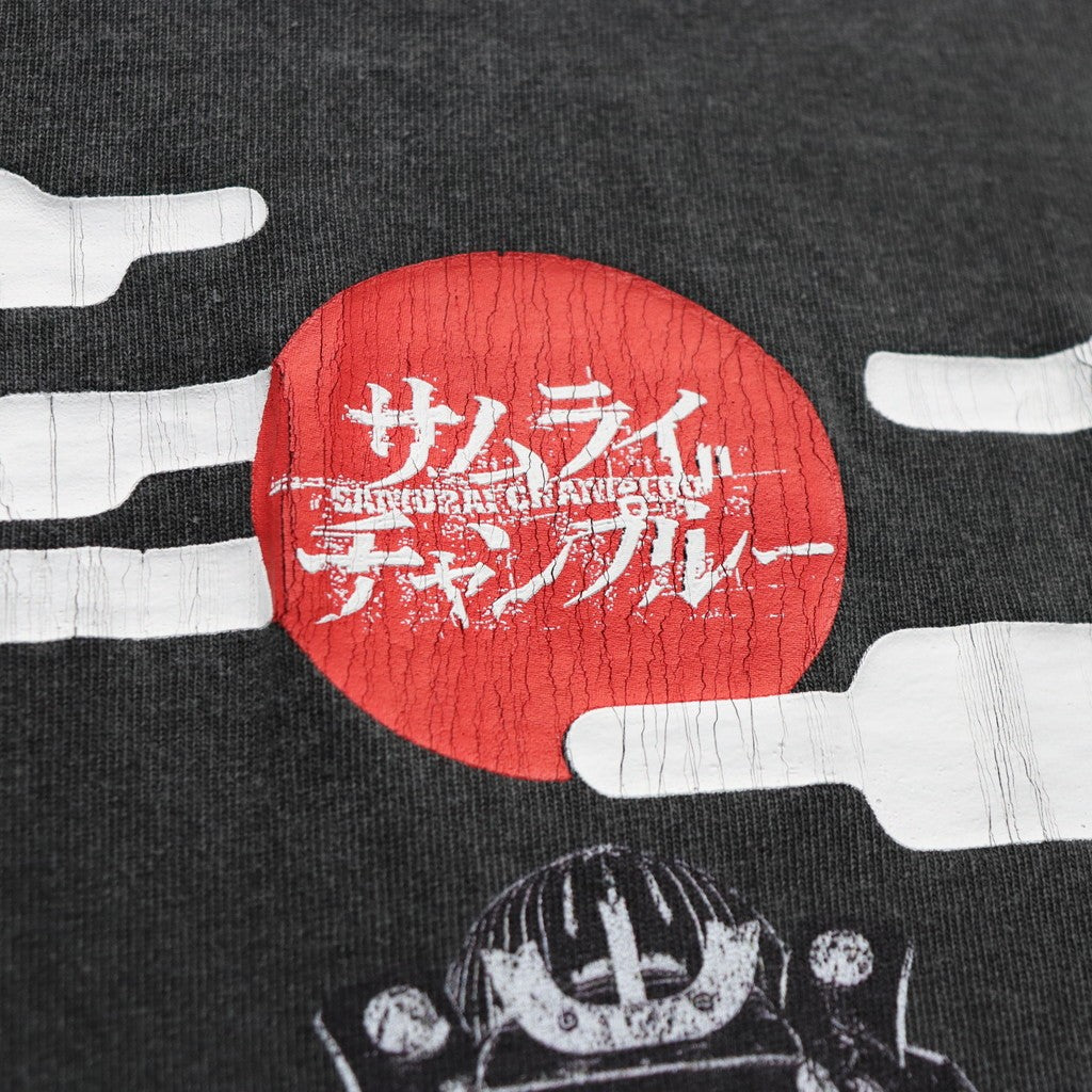 サムライチャンプルー | S/S T-Shirt (MUGEN / JIN) #BLACK [TSCM25AM001]