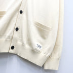 COTTON KNIT CARDIGAN ( TYPE-1 ) #IVORY [26FWE-WMK-KN03]
