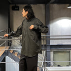 TECH BD SHIRT #CHARCOAL [BE-81024W]