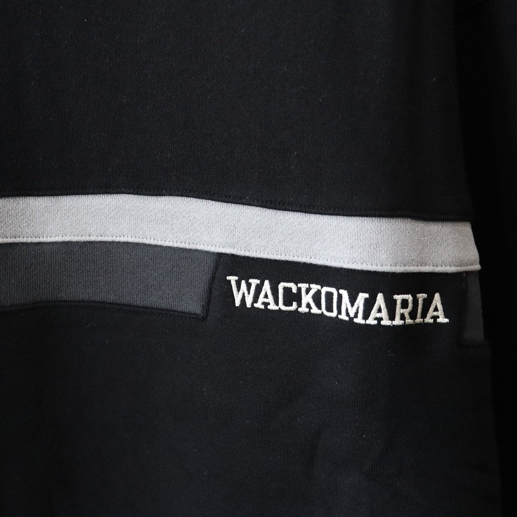 中等厚度圓領運動衫（3 型）#黑色 [24FW-WMC-SS11]