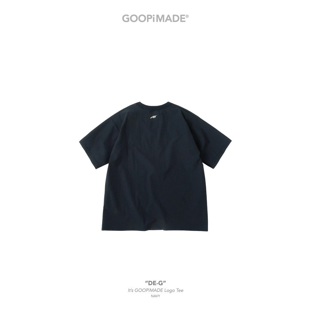 「DE-G」 It’s GOOPiMADE Logo Tee #Navy [GOOPI-26SS-APR-02]