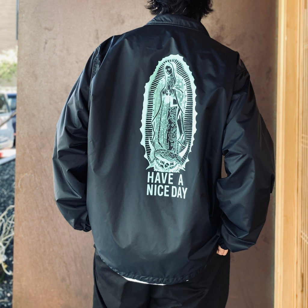 COACH JACKET ( TYPE-2 ) #BLACK/GREEN [26FWE-WMO-BL07]