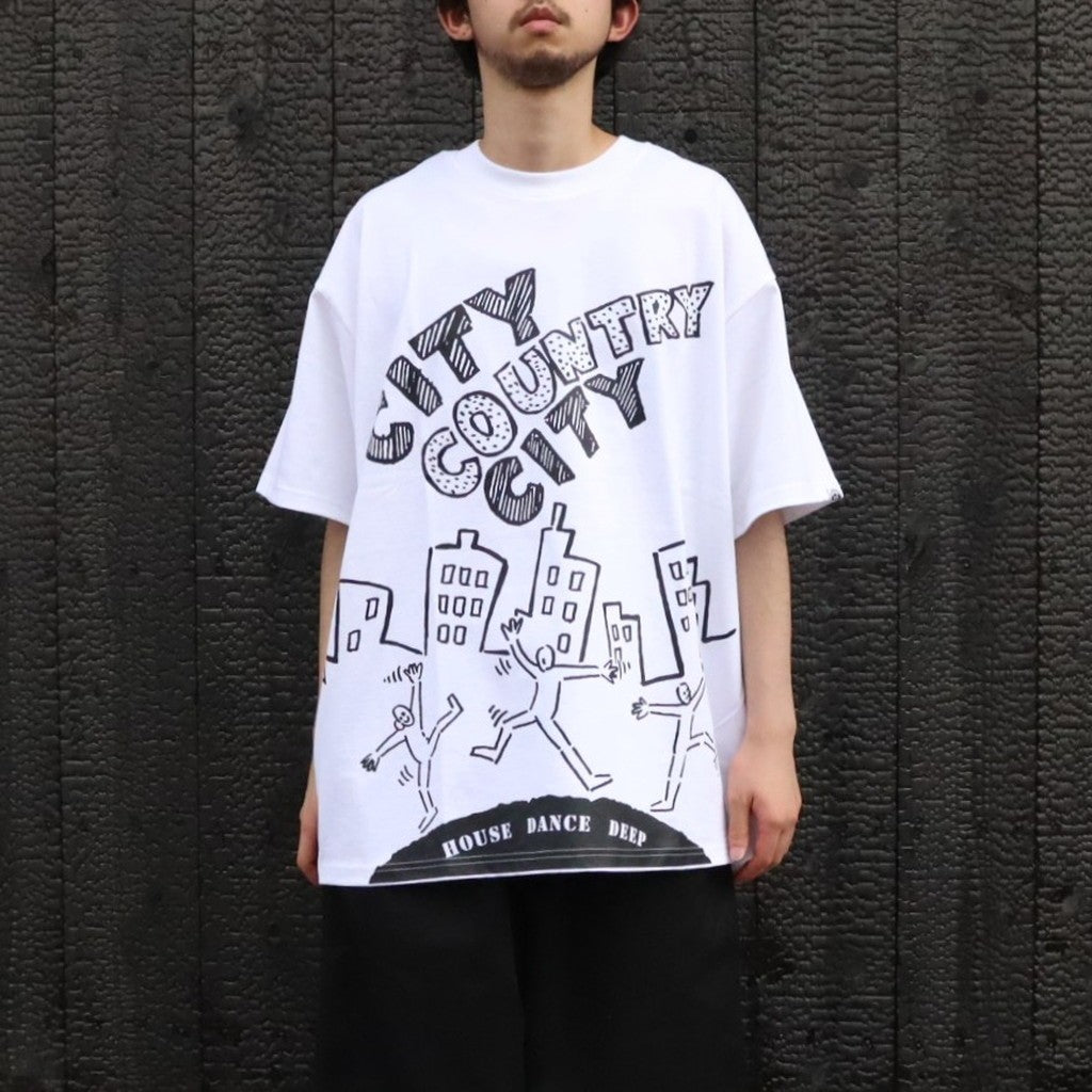 COTTON T-SHIRT_V.A #WHITE [CCC-263T007]