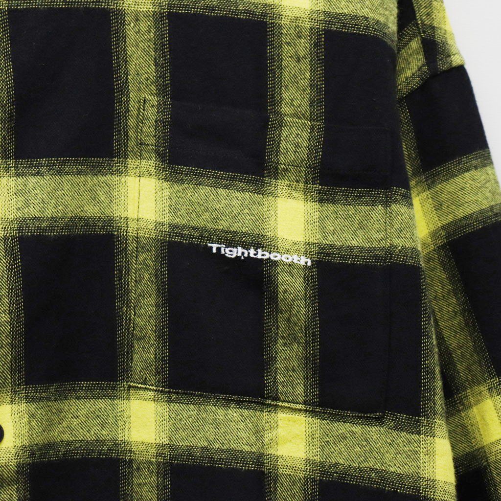 PLAID LS SHIRT #Yellow [FW25-S01]