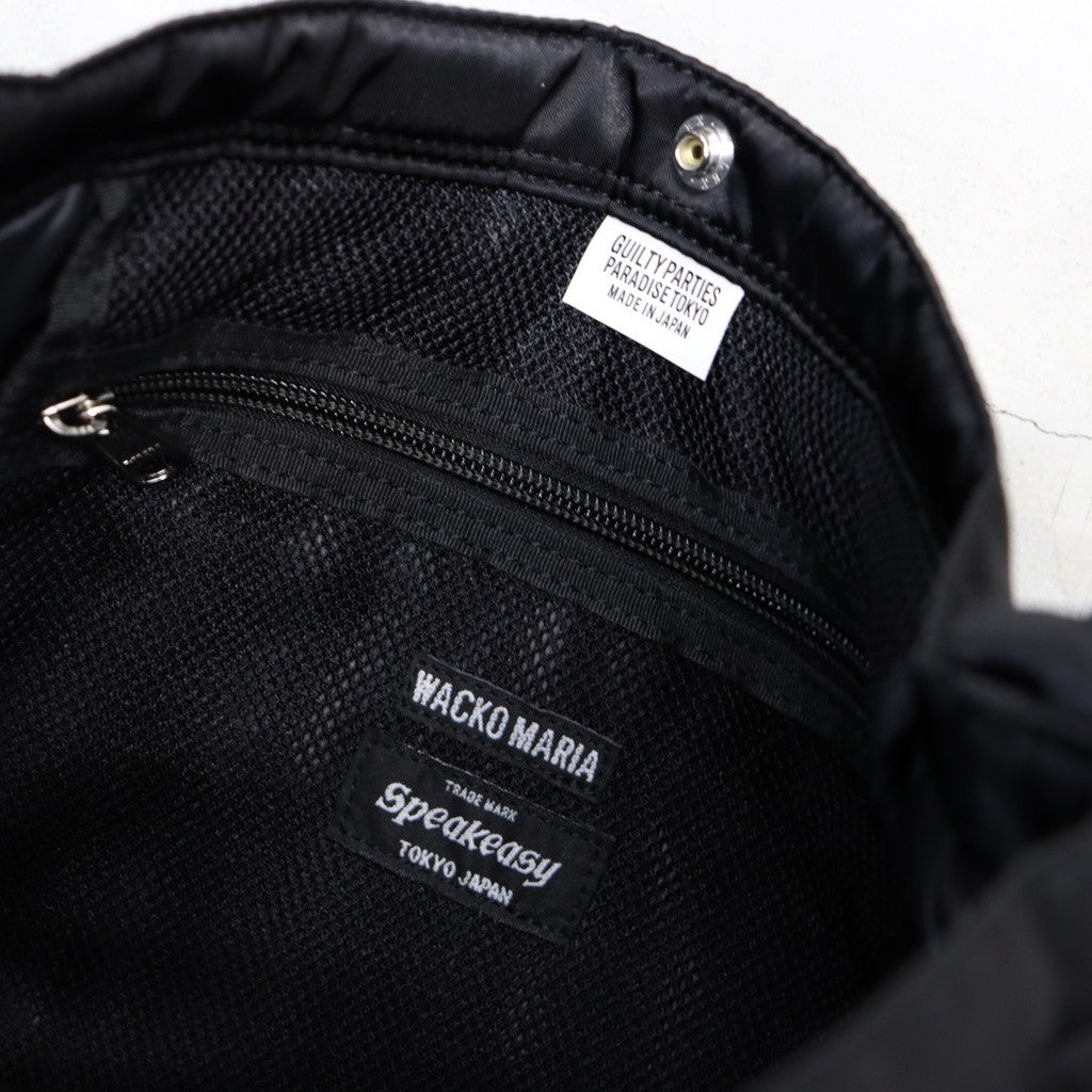 バッグ 25FW WACKOMARIA SPEAK EASY WACKO MARIA/SPEAK EASY / SHOULDER BAG（BLACK）［ショルダーバッグ