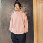 MIDDLE WEIGHT PULLOVER HOODED SWEAT SHIRT #PINK [26SS-WMC-SS07]