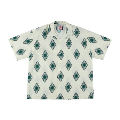 Emblem Aloha Shirt #WHITE [SC2410-SH06]