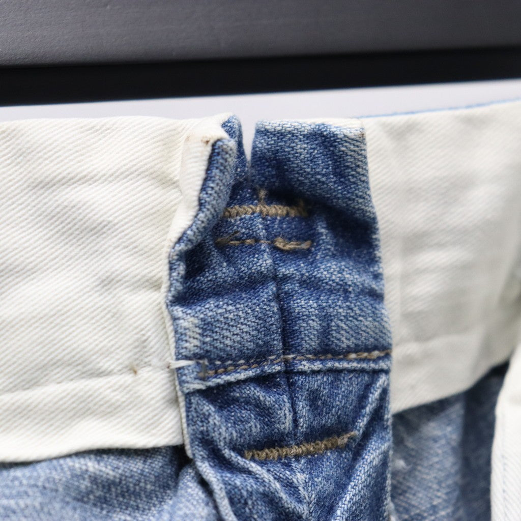 US ARMY DENIM SHORTS AGED #INDIGO [BW261-UADS]