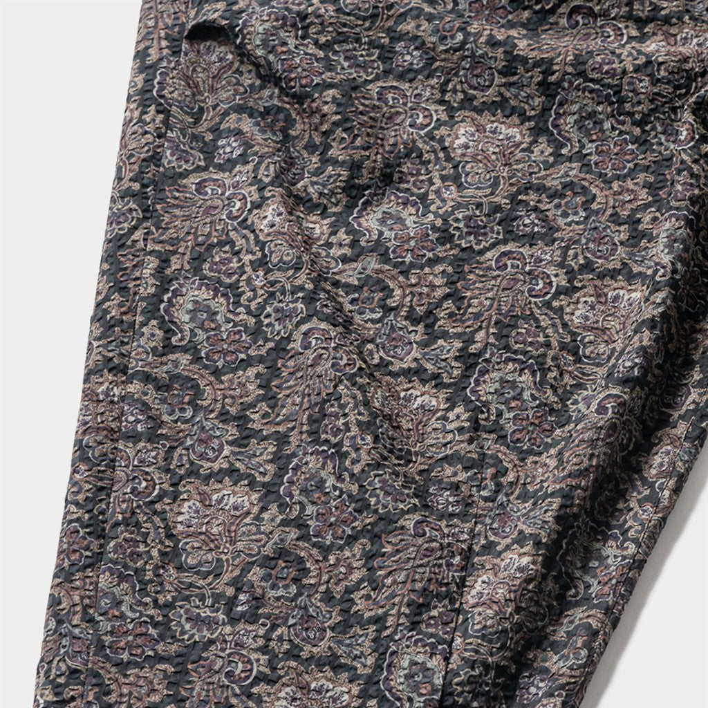 RIPPLE PAISLEY BALLOON PANTS #Black [SU24-B02]